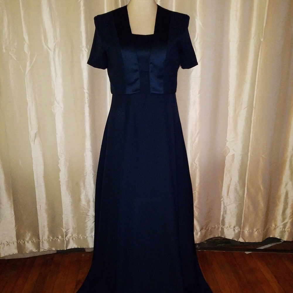 Navy Prom Dress